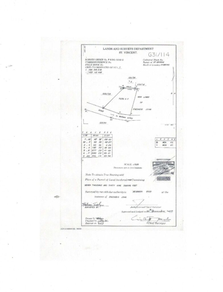 Survey Plan